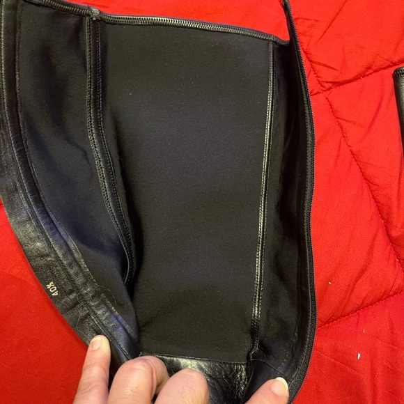 EUC PRADA Nappa Soft Leather Stretch Boots 10.5/40 1/2 - Picture 15 of 16